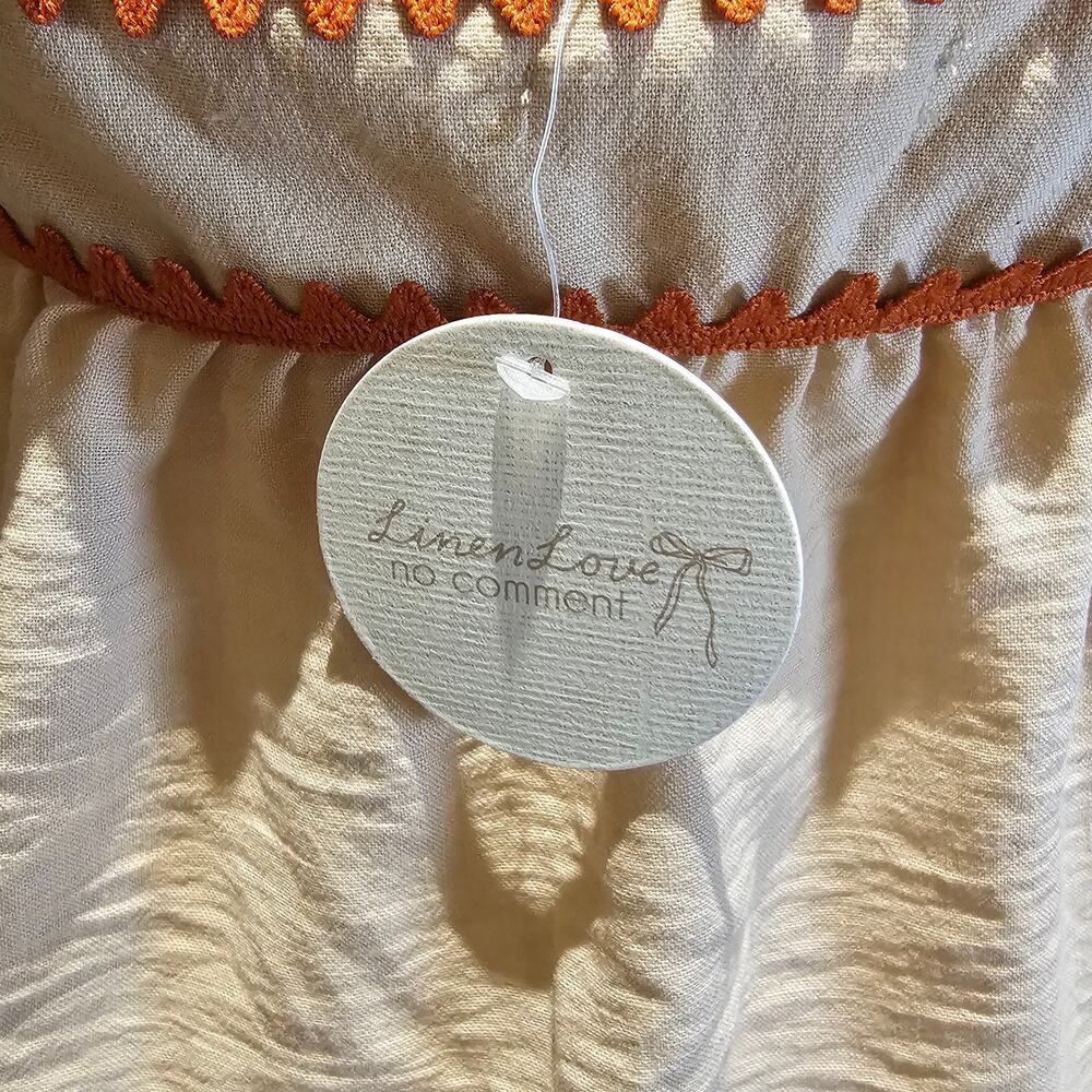 No Comment NWT Size S Satin Cami Tank Boho Coquette Babydoll Softgirl Top Beige - Picture 11 of 14